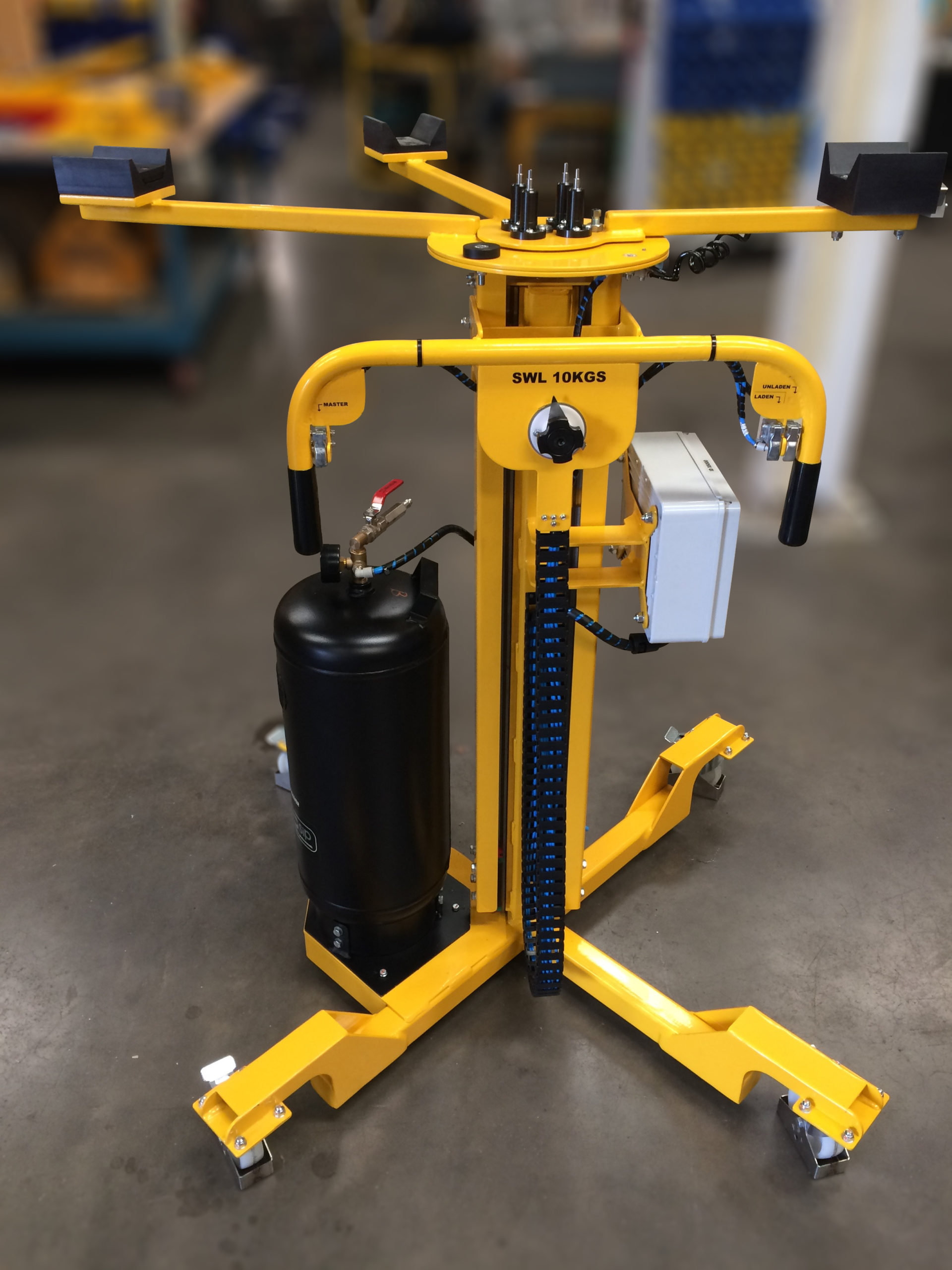 Balance Trolley Head Plate with 3 Supports Arms