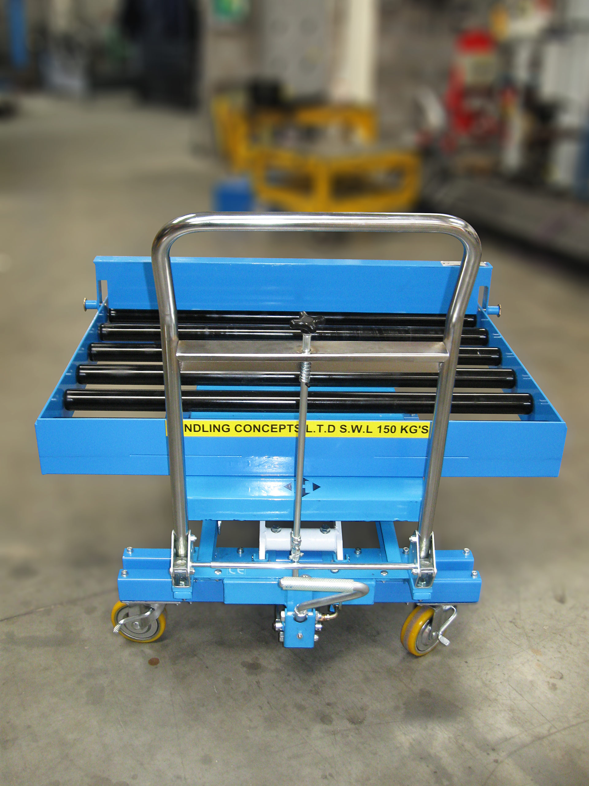 Scissor Lift Table with Foot Pedal